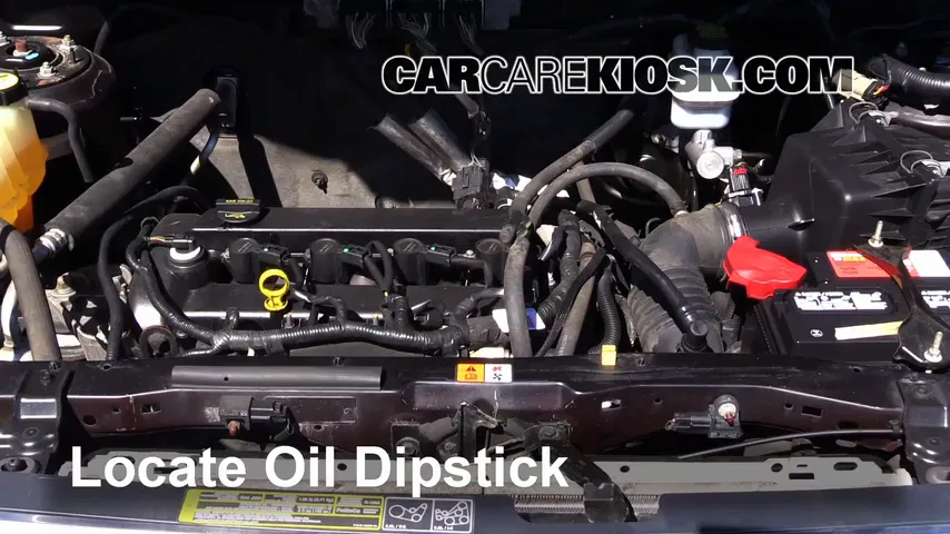 2009 Mercury Mariner 2.5L 4 Cyl. Oil Check Oil Level
